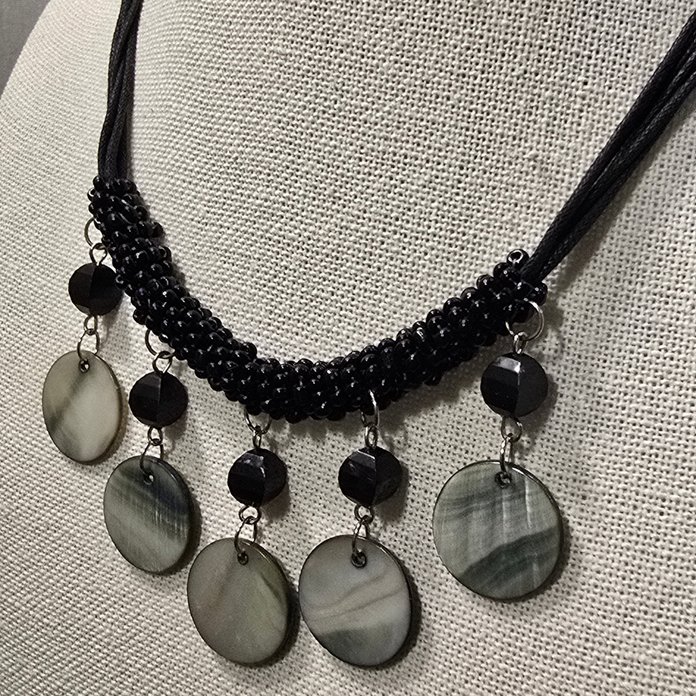 90's Vintage Bead Choker (W22)