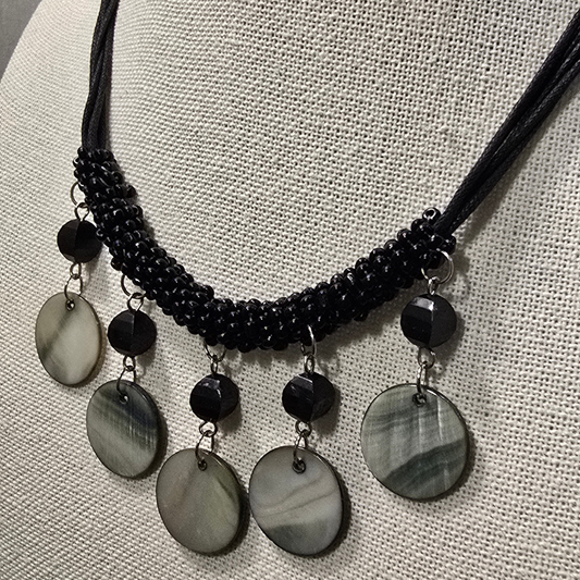 90's Vintage Bead Choker (W22)