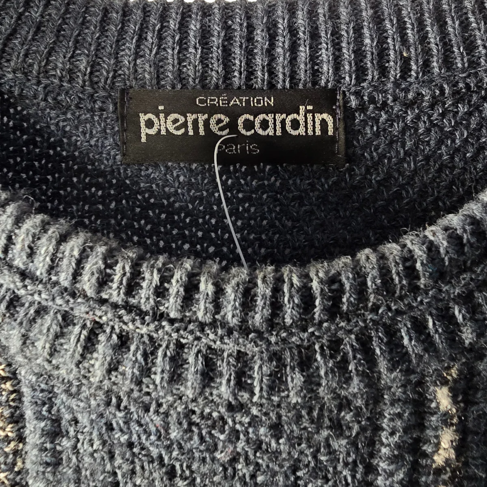 Vintage Pierre Cardin Detailed Knit Jumper (W21)