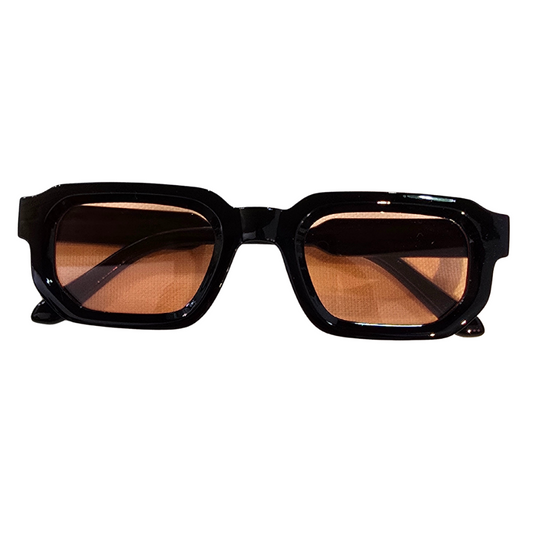 Cool Colour Block Unisex Rectangle Sunglasses