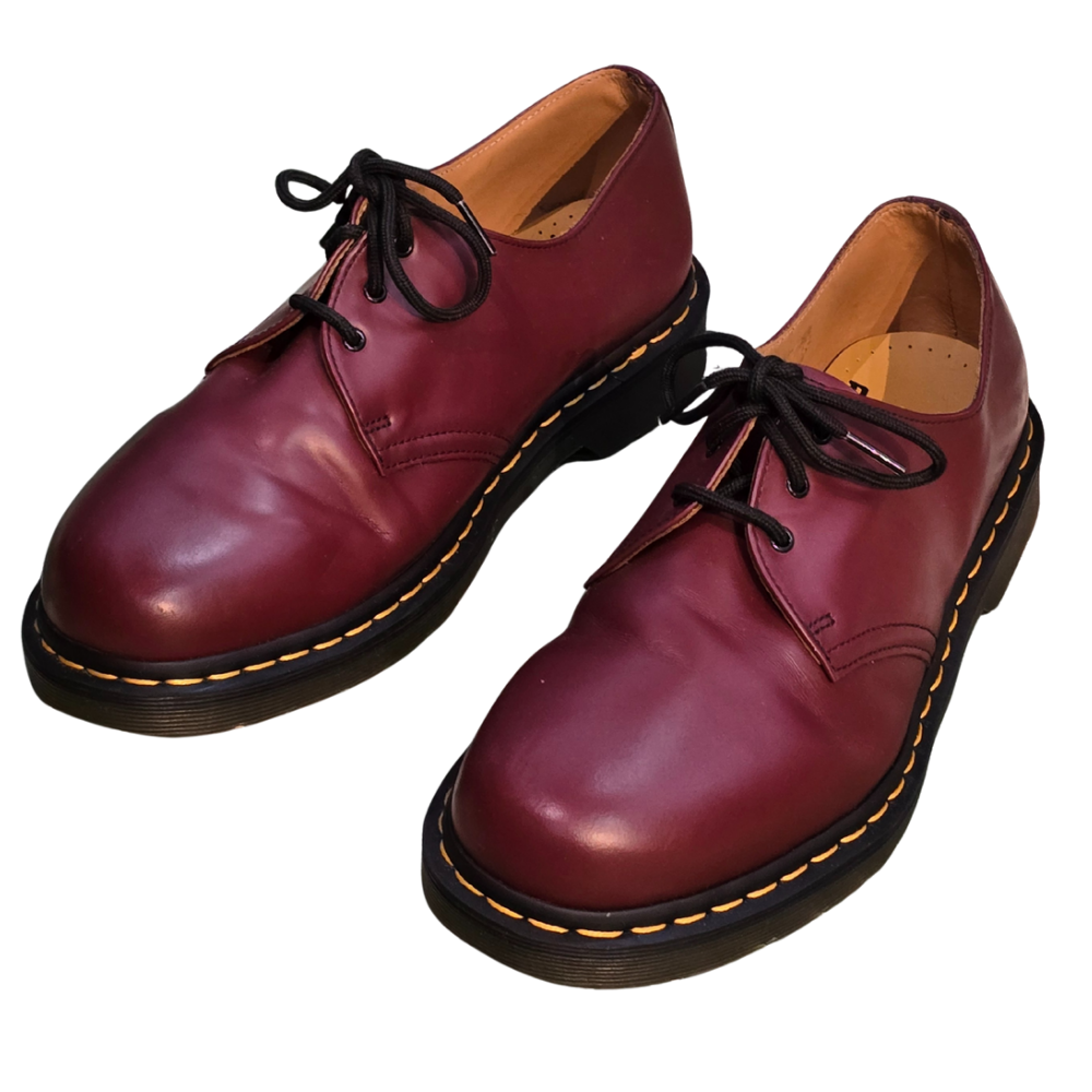 Red Leather Oxford Dr Martens UK9.5