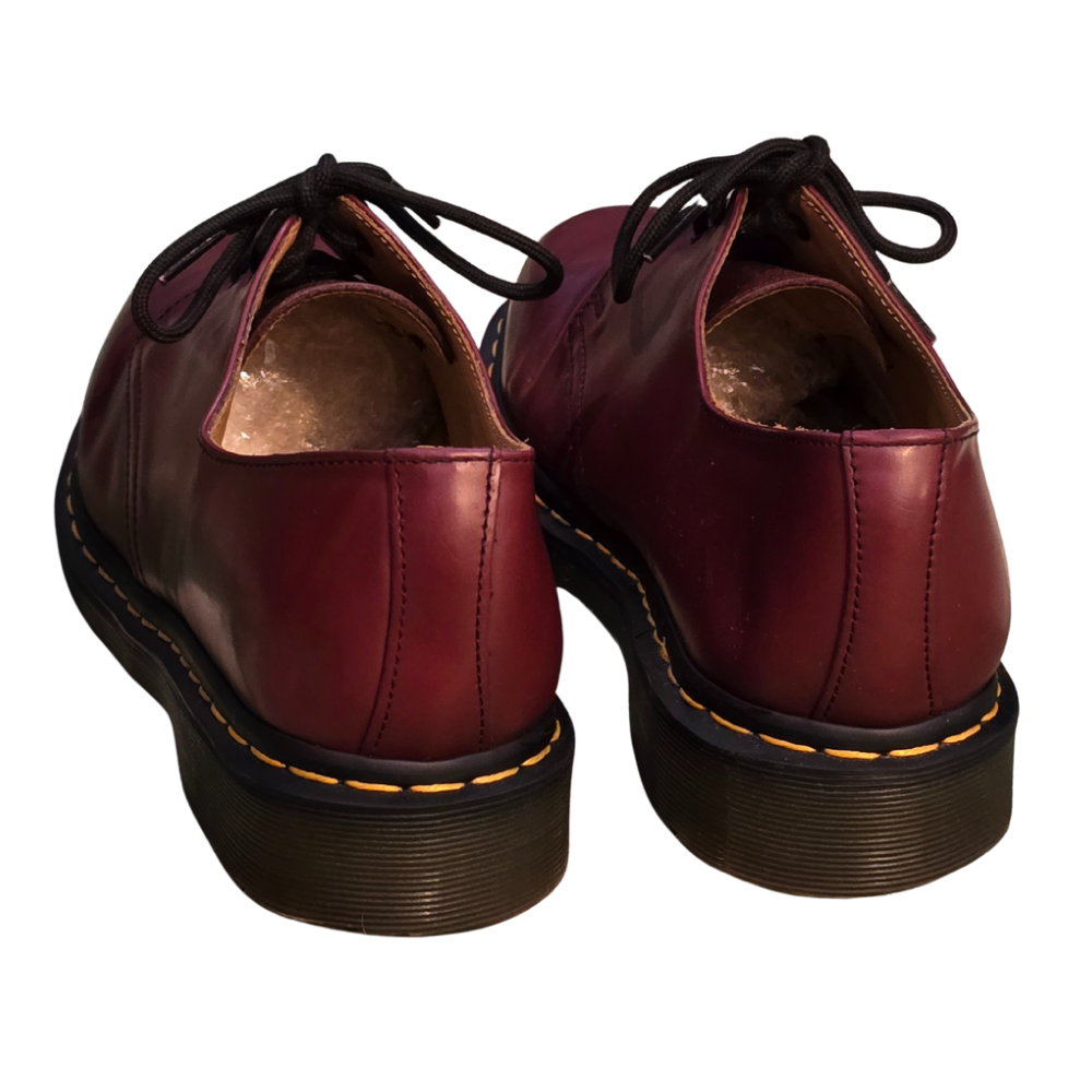 Red Leather Oxford Dr Martens UK9.5
