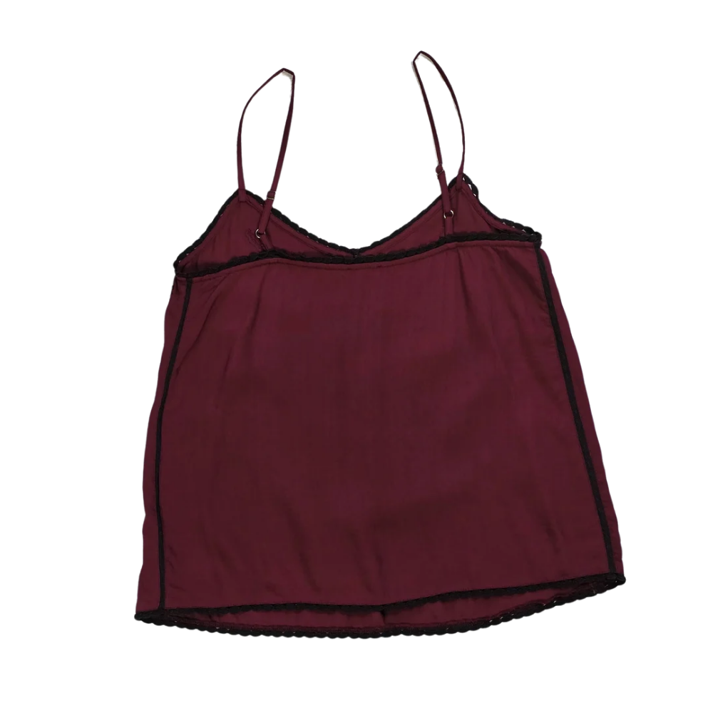 Beaded + Embroidery Detail Vest - Size S