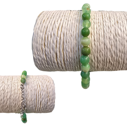 Agate Crystal Bangle