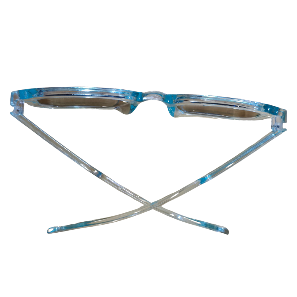 Cool Colour Block Unisex Rectangle Sunglasses