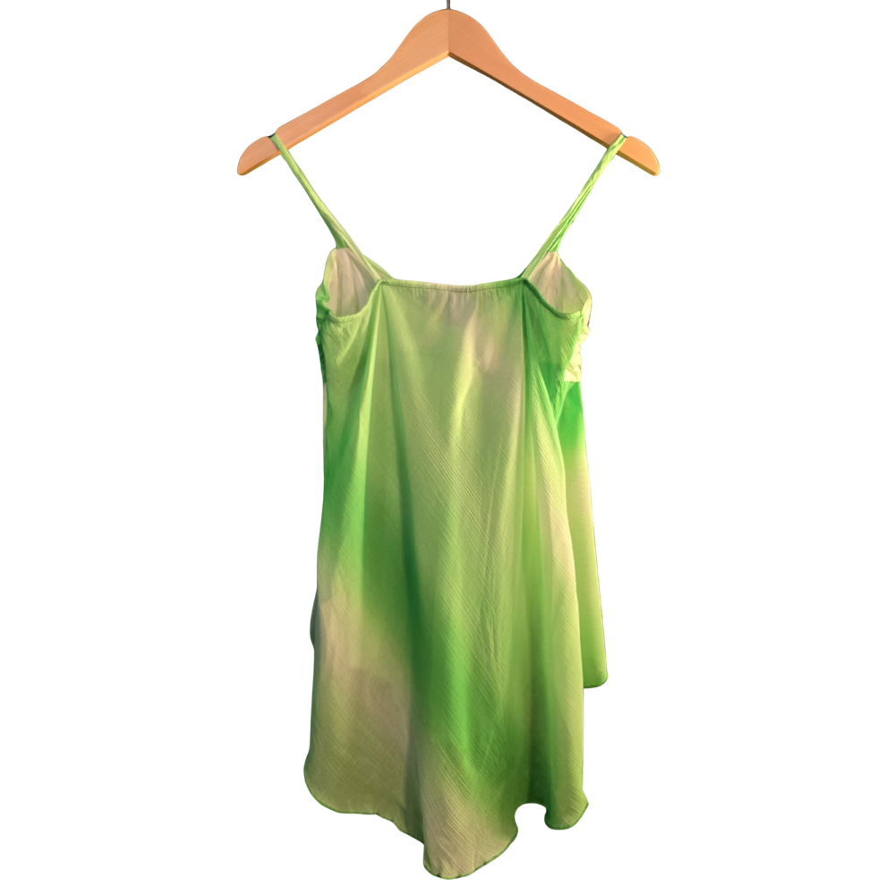 Retro 2000s Green Ombre Summer Top