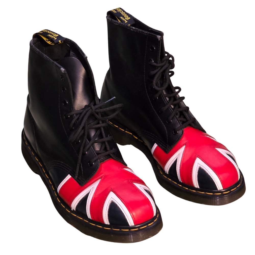 Union Jack Leather Dr Martens UK11