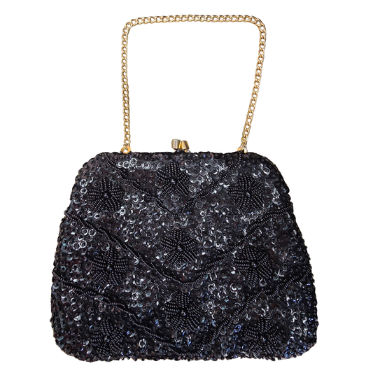 1960's Vintage Beadwork Mini Bag