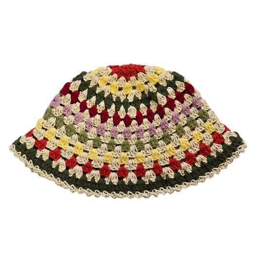 Handmade 100% Cotton Crochet Bucket Hats