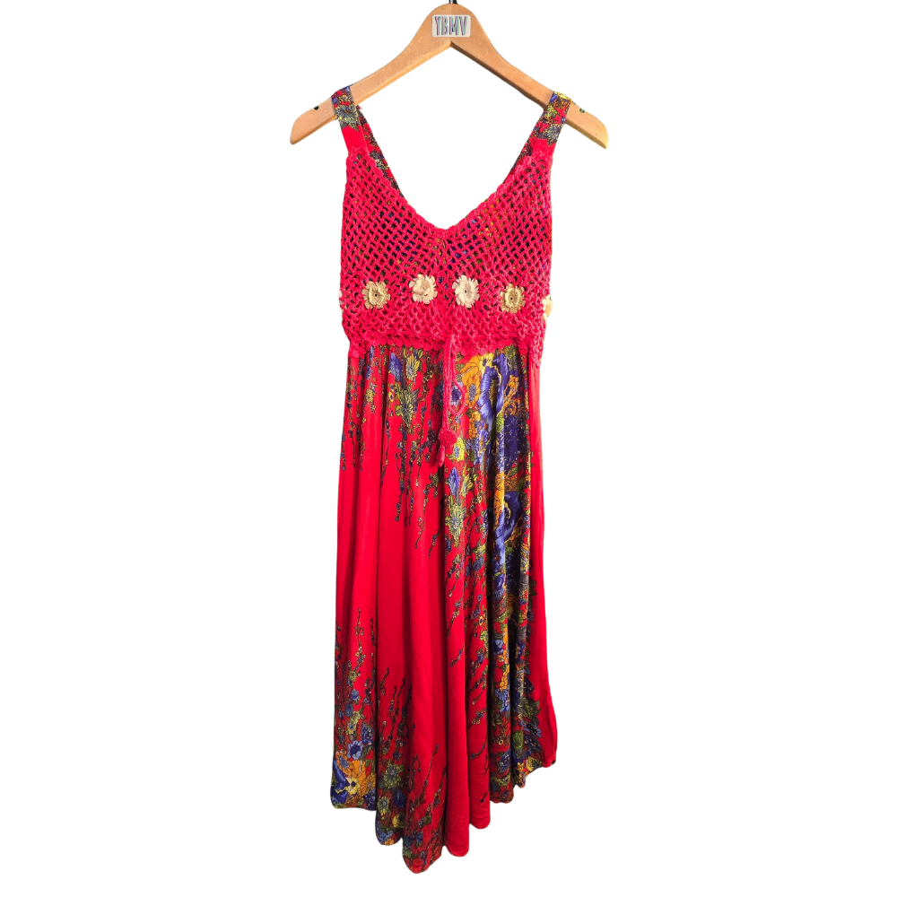 Retro Summer Dress + Crochet Details