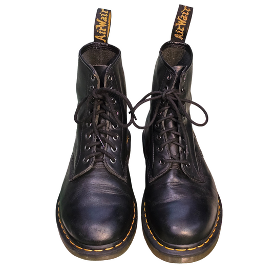 Black Leather 1460 Dr Martens UK8